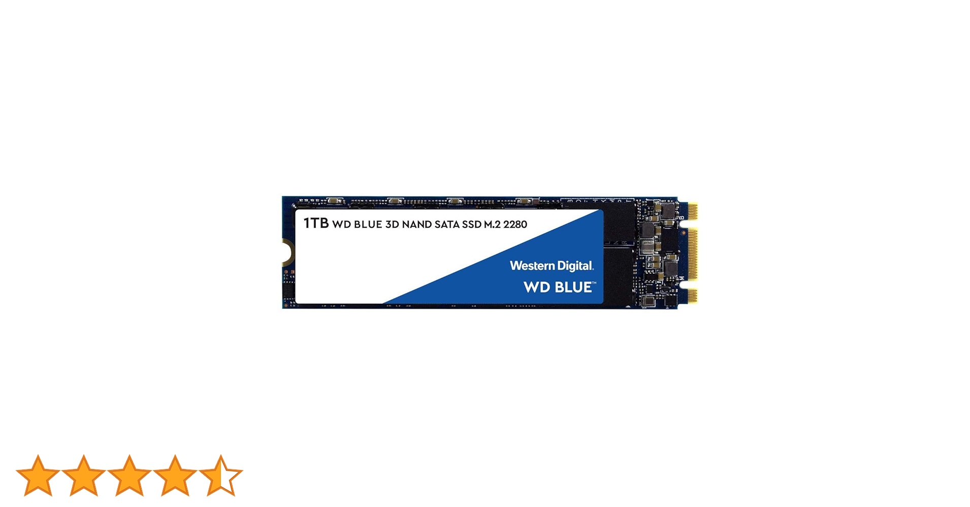 Amazon | WD 内蔵SSD M.2-2280 / 2TB / WD Blue 3D / SATA3.0 / 5年